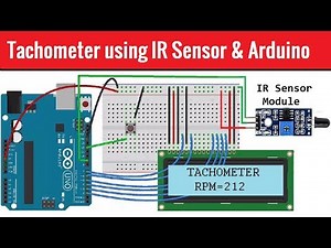 Tachometer (RPM Measurement) using IR Sensor & Arduino