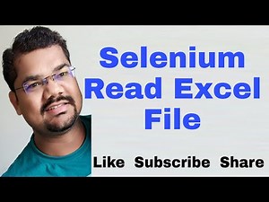 How to use Excel for getting data in Selenium Webdriver Java | Read Excel File Using Apache POI Java