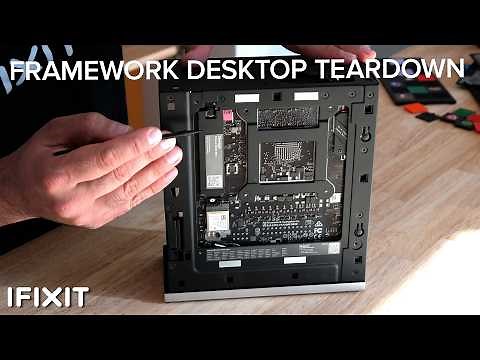 Modular, Open, Repairable – The Framework Desktop Teardown!