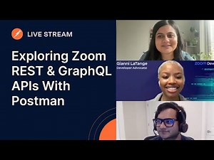 Exploring Zoom REST & GraphQL APIs With Postman