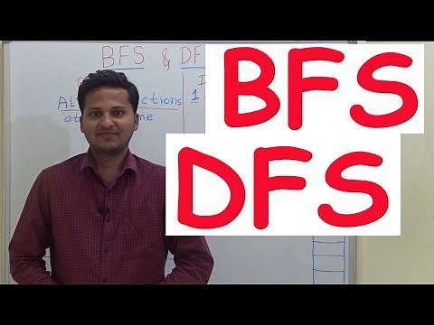 BFS and DFS in a Binary Tree