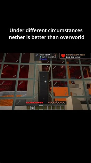 ig nether is finer in minecraft create