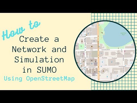 How to Create a Network and Simulation in SUMO Using OpenStreetMap