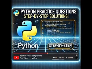 Python Practice Questions & Solutions | Learn Python Basics with Real Examples (Beginner-Friendly)