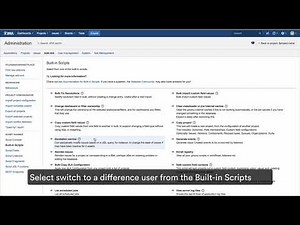 How-to: Switch User using ScriptRunner for Jira Server