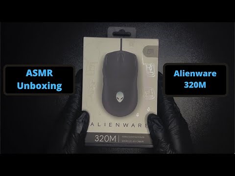Alienware 320M Wired Gaming Mouse | ASMR Unboxing