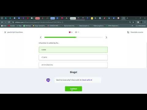 09 JavaScript Functions | Introduction to JavaScript | Sololearn