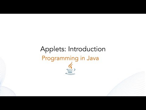 Applet: Introduction in java