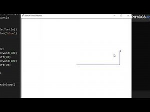 how to draw rectangle using turtle package on python - easy and basic program to draw rectangle