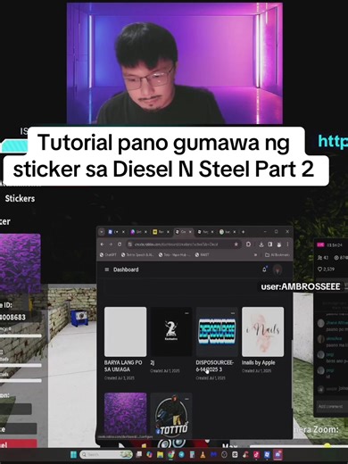 Tutorial paano gumawa ng sticker sa Diesel N Steel Part 2