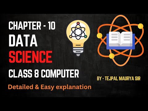 Class 8 Computer | Chapter 10 Data Science | Types of Data | Easy explanation