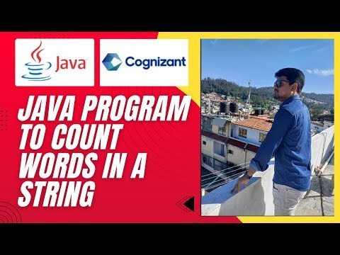 Java Program to Count Words in a String | Simple Logic Explained Step-by-Step 2025