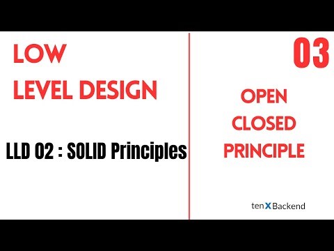Open Closed Principle with complete code example | Low level design playlist | SOLID