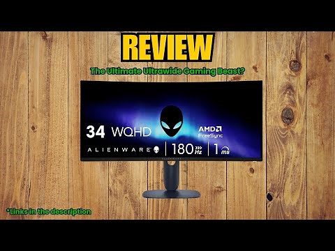 Alienware AW3425DWM Review 🔥 34” Curved WQHD 180Hz Monitor – The Ultimate Ultrawide Gaming Beast?