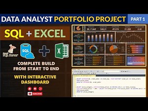 SQL & Excel Portfolio Project | Data Analyst Portfolio Project | Excel Project |For Beginners Part 1