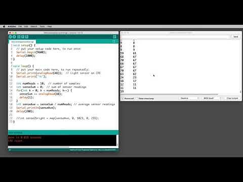 Simple data smoothing for Arduino
