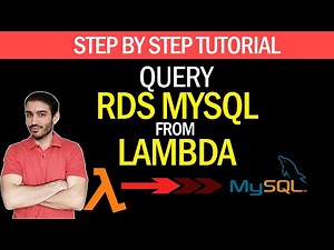 How to Query RDS MySQL From AWS Lambda in Python | Step by Step Tutorial