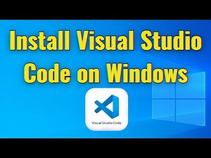 How to install vs code on windows (2026)