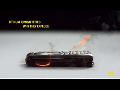 Lithium Ion Batteries: Why They Explode