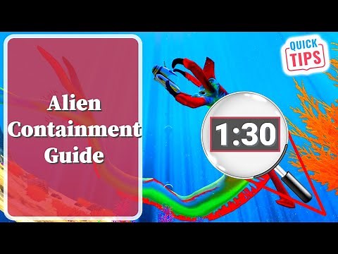 Subnautica - Alien Containment Guide - How To Use Alien Containment