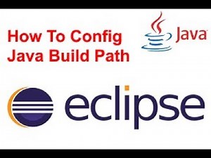how to config java build path in eclipse