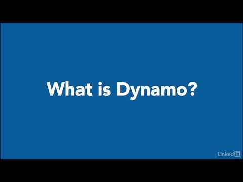 Dynamo Tutorial - Introduction to Dynamo