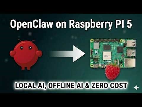 Install OpenClaw on Raspberry Pi 5 | Zero Cost Local AI | Offline AI | ClawdBot, MoltBot
