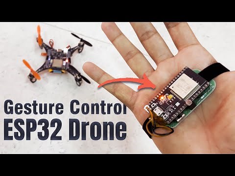 DIY Gesture Control Drone using Python with LiteWing and ESP32