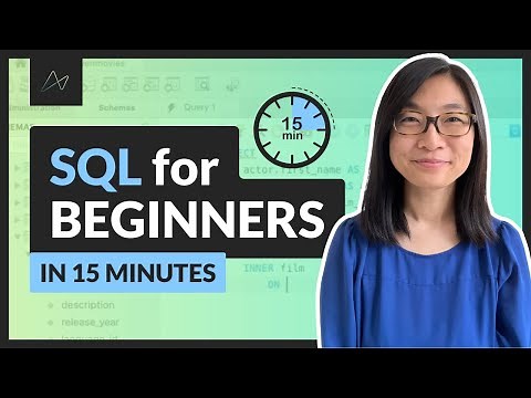 Learn 12 Basic SQL Concepts in 15 Minutes (project files included!)