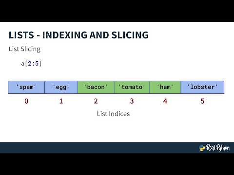 Python Lists: Indexing & Slicing