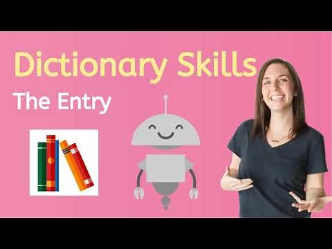 How to Read a Dictionary Entry