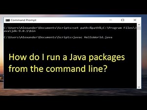 Steps to run packages from command prompt in JAVA,#63