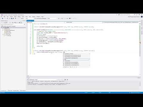 C++ How to open or create a Win32 window
