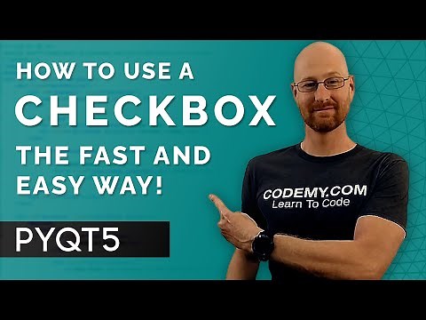 CheckBoxes - PyQt5 GUI Thursdays #20