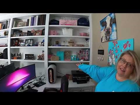 My New Alienware Aurora R11 and Monitor set up