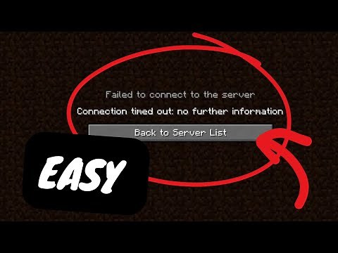 How To Fix Minecraft "Connection Refused No Further Information" Error (OFFICIAL)