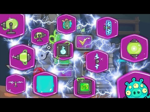 Bad Piggies - ALL SPECIAL ALIEN PARTS FEATURE!!!