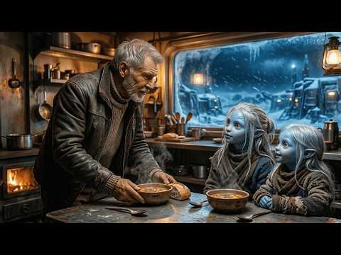 Er gab zwei frierenden Alien-Kindern Essen – Jahre später landete ein Raumschiff.