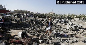 Saudi Arabia Leads Air Assault in Yemen