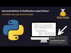 Automate System Notifications Using Python | Beginner Friendly Python Project #pythonprojects