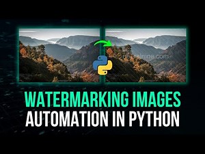 Watermarking Images Automation in Python
