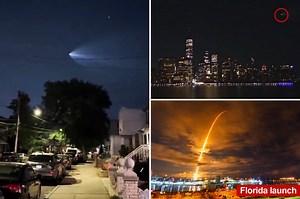 Mysterious ‘UFO’ crossing the sky over NYC sparks talk of aliens — but there’s an explanation