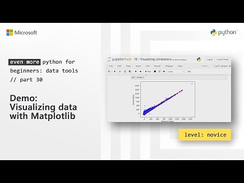 Demo: Visualizing data with Matplotlib | Even More Python for Beginners [30 of 31]