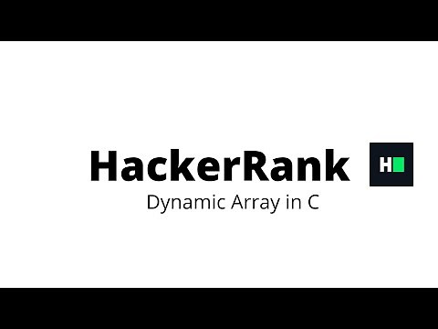Dynamic Array in C || Hackerrank Solution