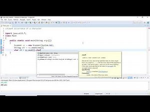 Count Occurrence of a Character in a String | Java String Program | Beginner Tutorial