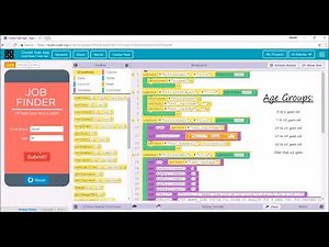 AP CSP Create Task Video: Job Finder App