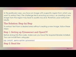 Extracting Text from Specific Coordinates in Images using Pytesseract and OpenCV