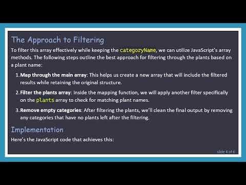 How to Filter Objects in an Array Using JavaScript