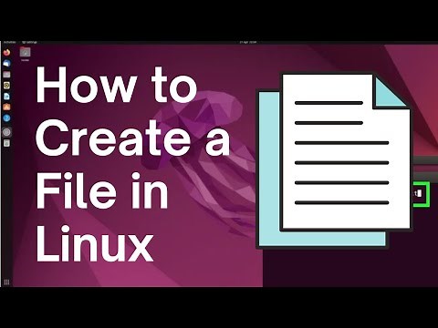 How to Create a File in Linux | How to Create a File in Linux Using Terminal/Command Line