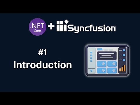 Add Syncfusion Components to Asp.Net Core MVC - Part 1